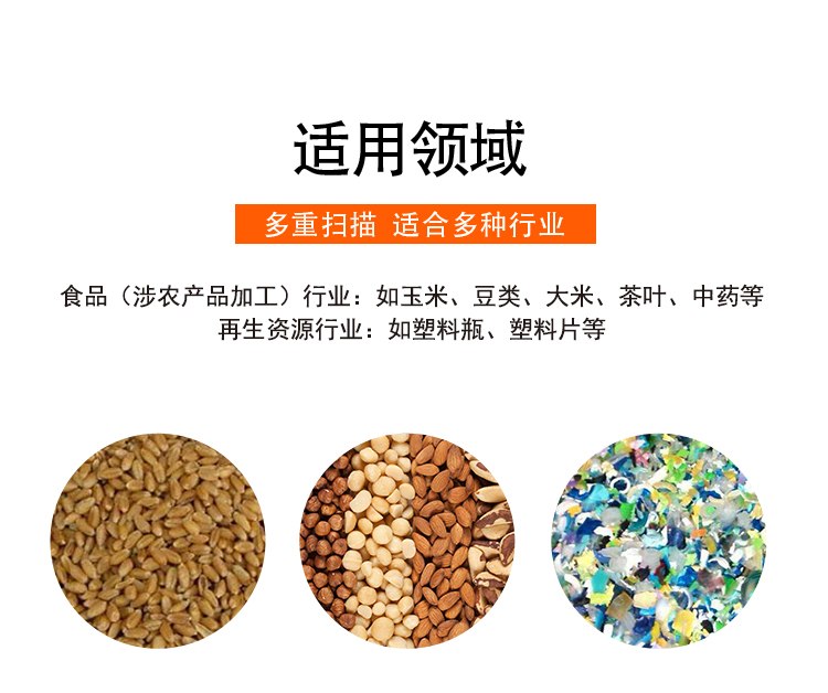 農(nóng)作物除雜 色選機(jī)對糧食的篩選作用(圖2)